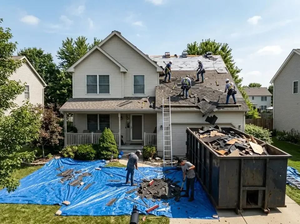 roof-replacement-debris-remova-004 — frequently asked questions, Cheapest Dumpster Rentals in Hooks, TX